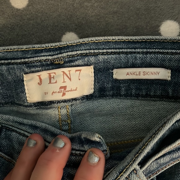 NWOT Jen 7 ankle skinny Jeans - Picture 3 of 7